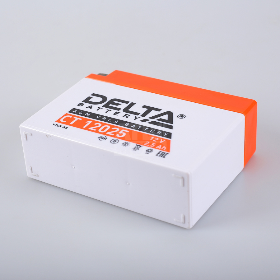 АКБ 12V2.5Ah (114х39х87) ( необслуж.) Delta